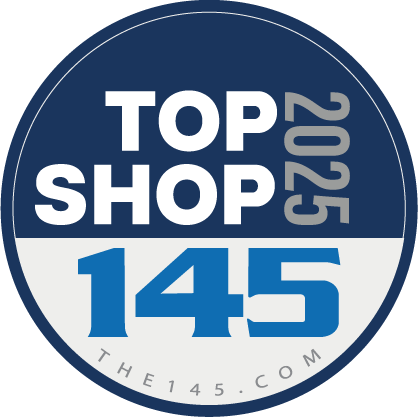 Top Shops 2025 Winners badge